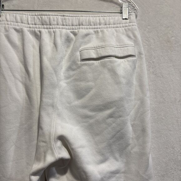 Nike Sportswear Club Fleece Jogger BV2671-100 Men’s Size Large White Logo Swoosh - Picture 8 of 13